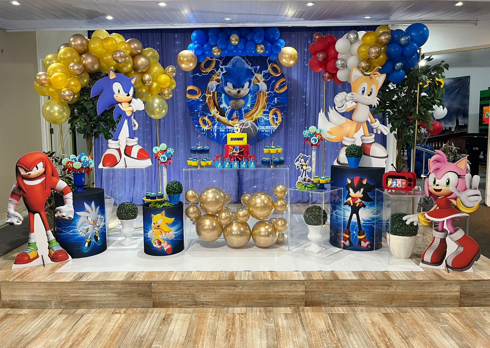 cores do sonic decoração