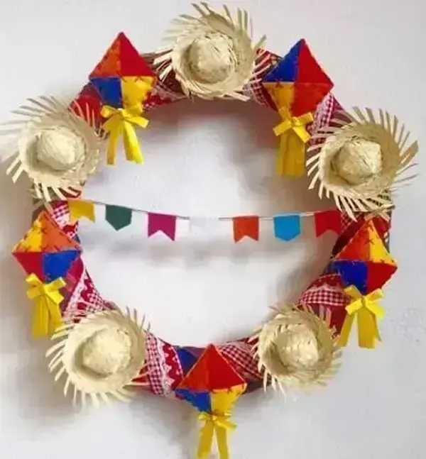 bandeirinhas festa junina para escola passo a passo