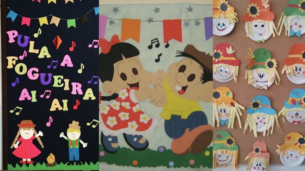 decoração festa junina para sala de aula