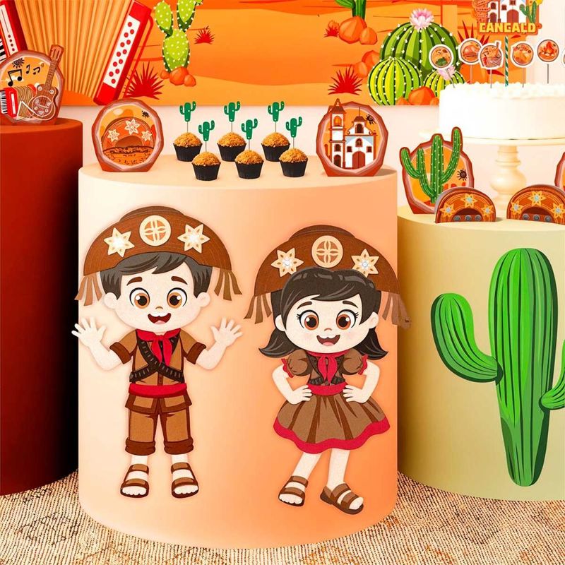 espantalho decoração festa junina infantil