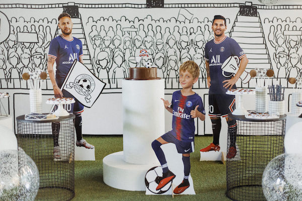 decoração futebol adulto