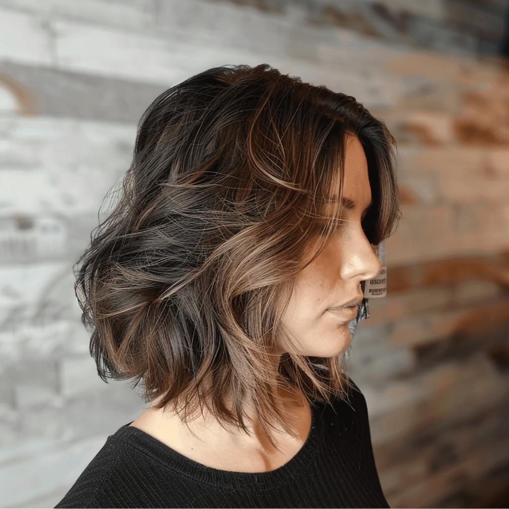 degradê baixo cabelo curto