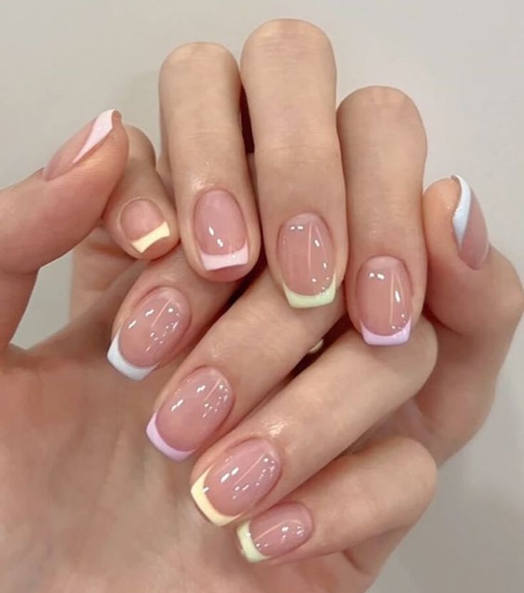 nail art minimalista em gel