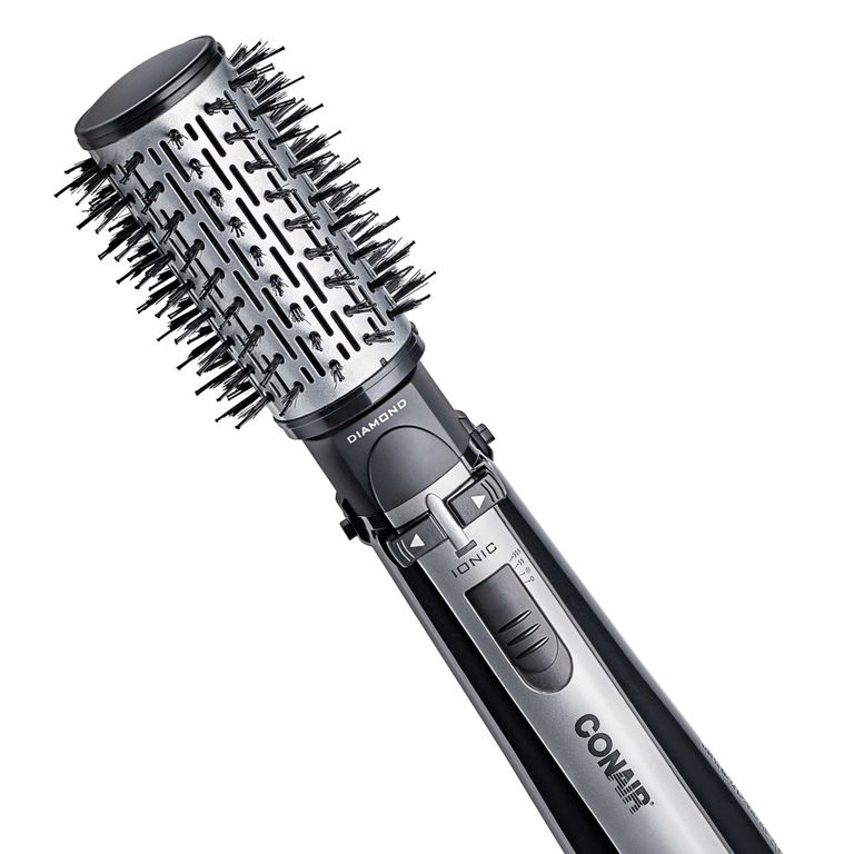escova para alisar cabelo rotativa
