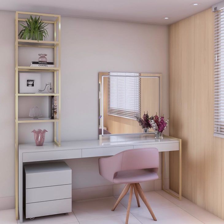 escrivaninha compacta para quarto juvenil