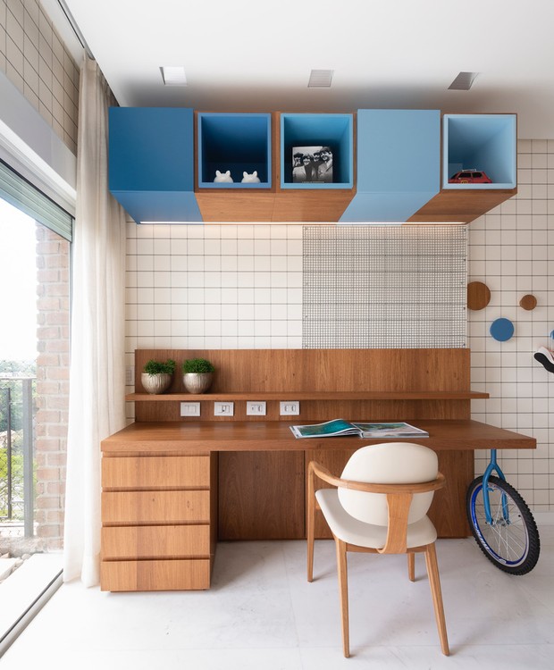 design de escrivaninha para quarto moderno