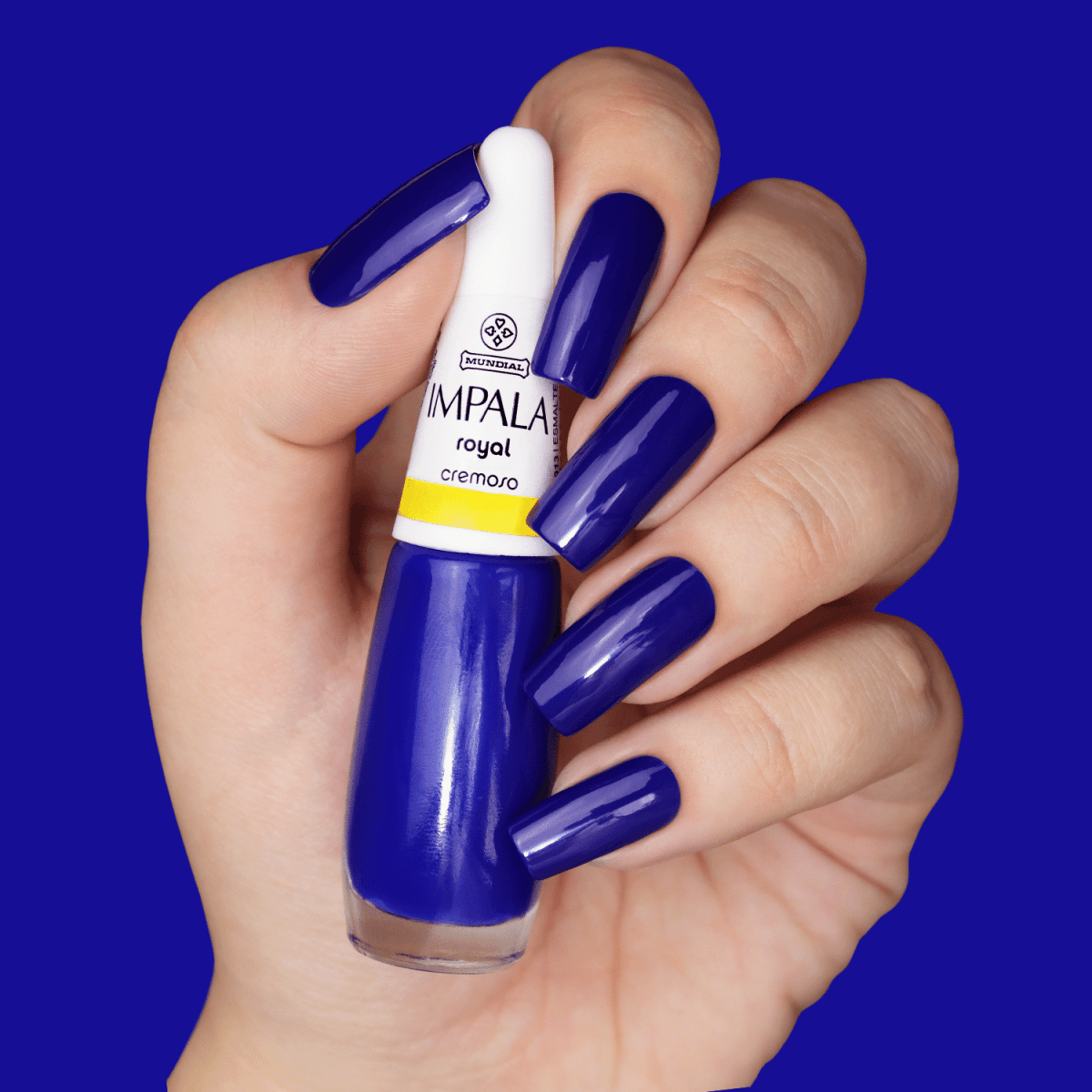 esmalte azul marinho