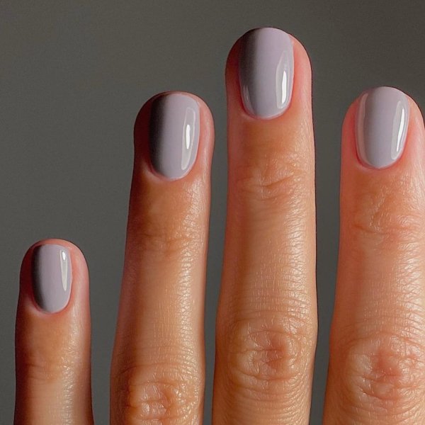esmalte em gel HEMA free cinza chumbo