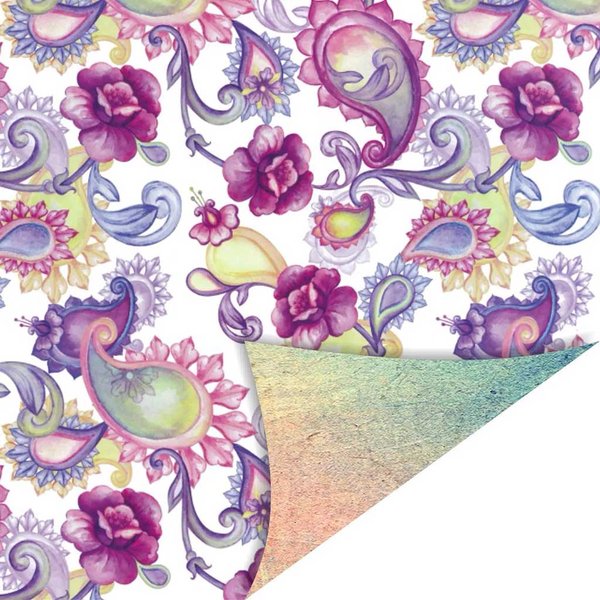 estampa floral moderna