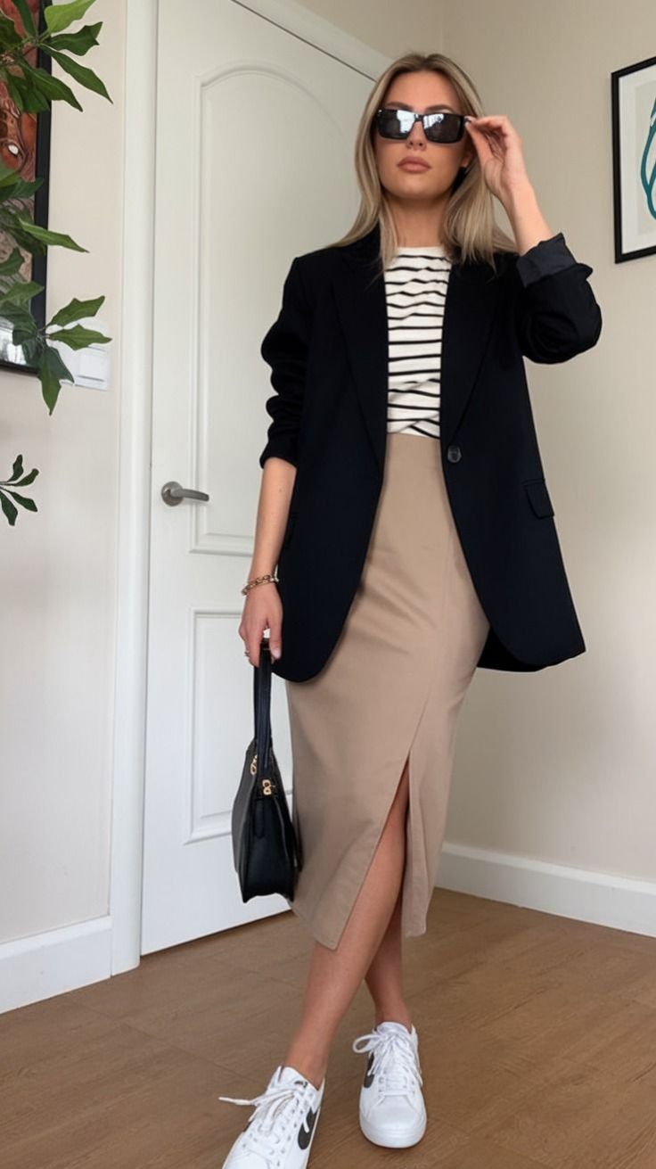 combinações de cores casual chic