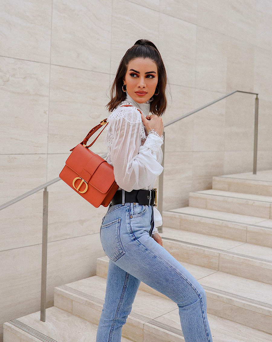 como montar look casual chic
