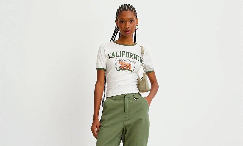 calça baggy feminina