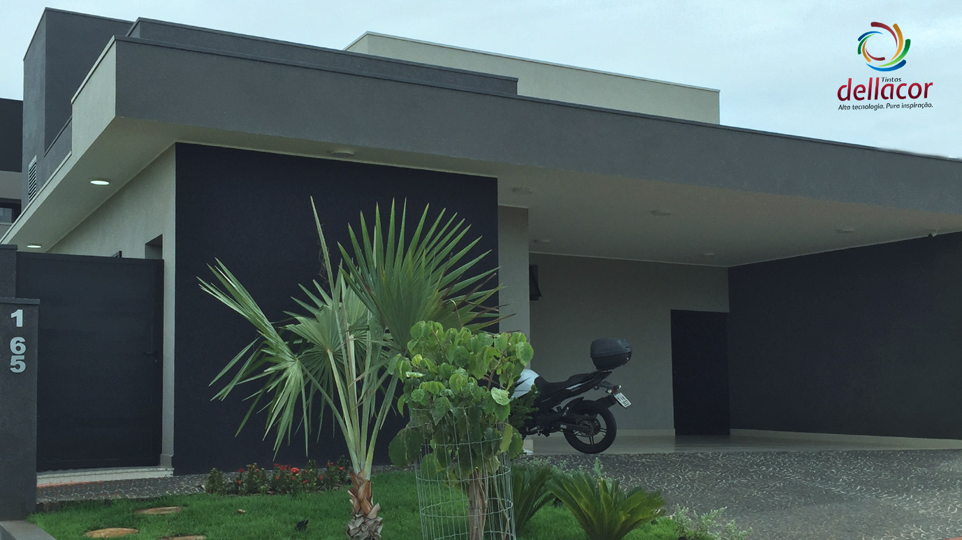 verde na arquitetura externa