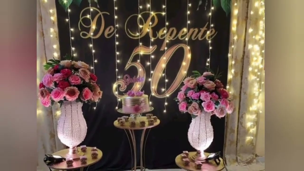 bolo 50 anos feminino simples