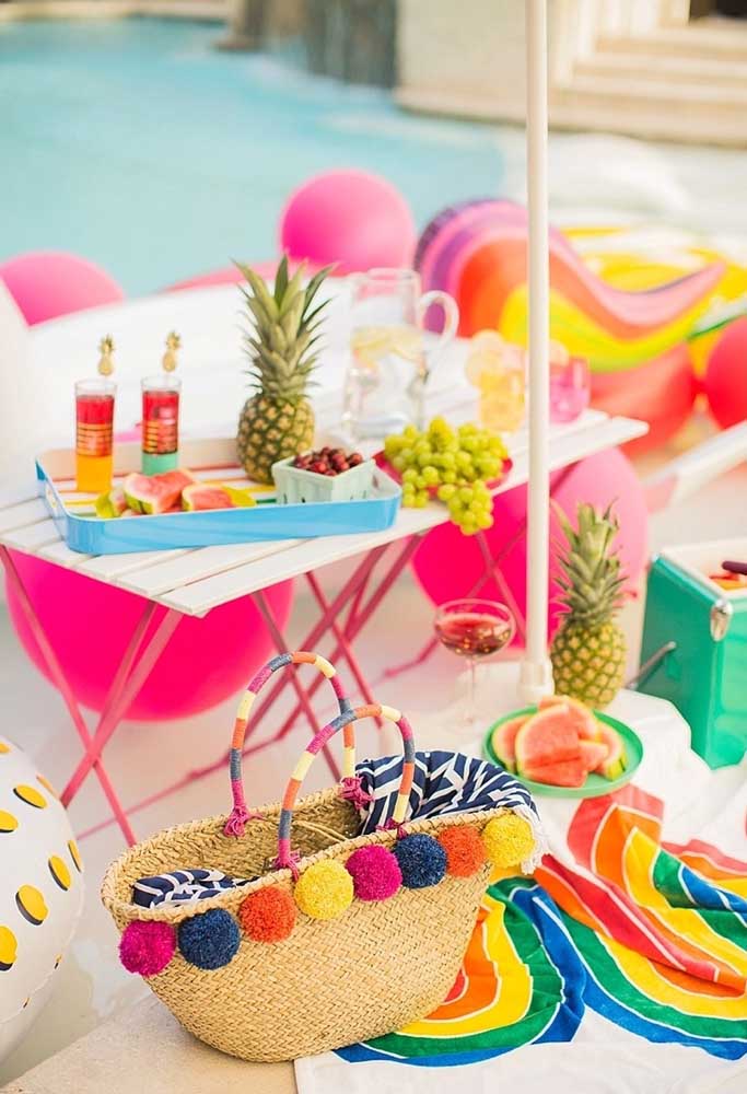 organizar pool party econômica