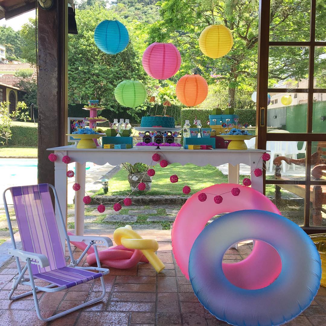 receitas fáceis para festa na piscina