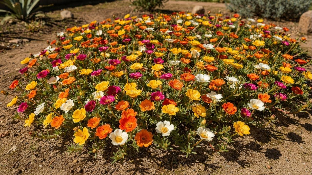 jardim florido sem manutenção