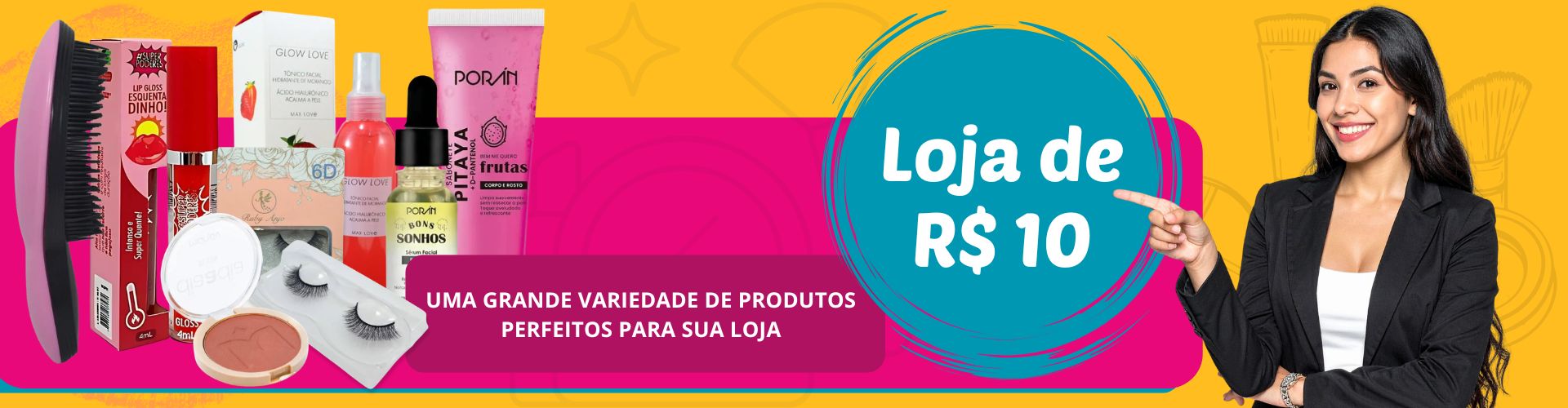 melhores fornecedores de maquiagem atacado