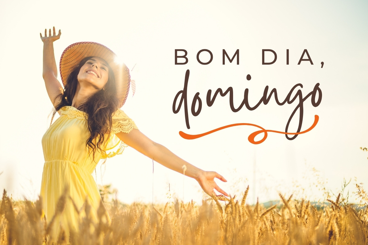 mensagens de bom dia domingo abençoado