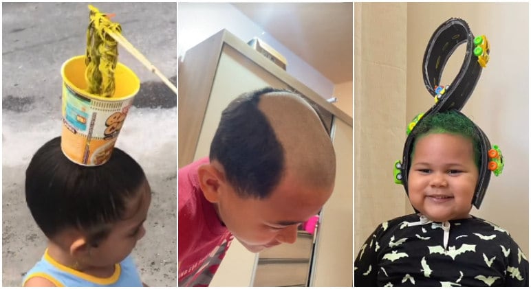 ideias cabelo maluco infantil