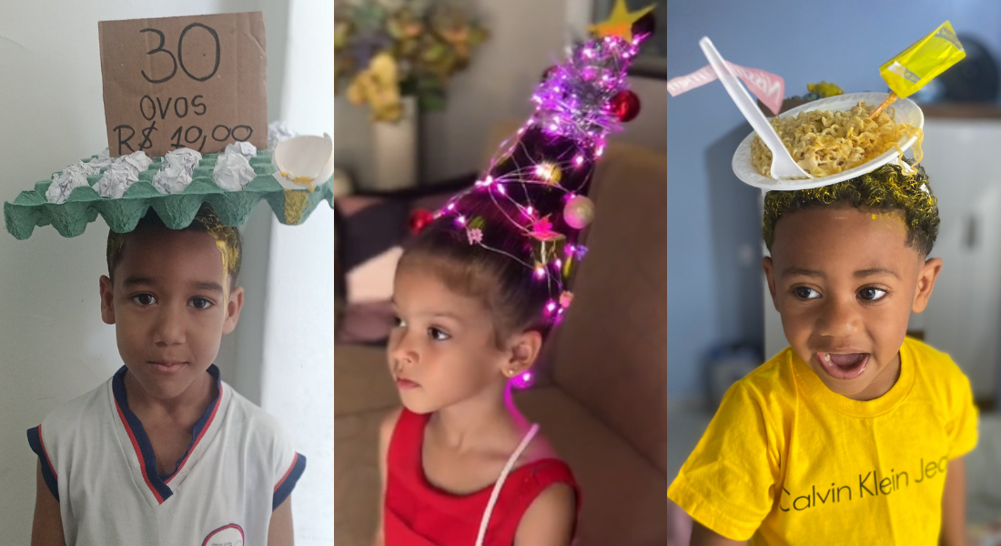 transformação cabelo menino