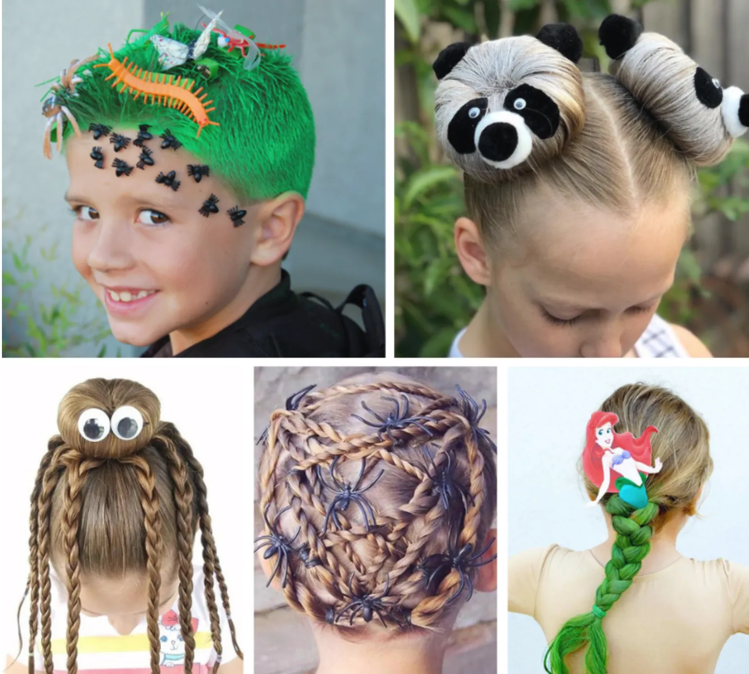 como fazer cabelo maluco em menino