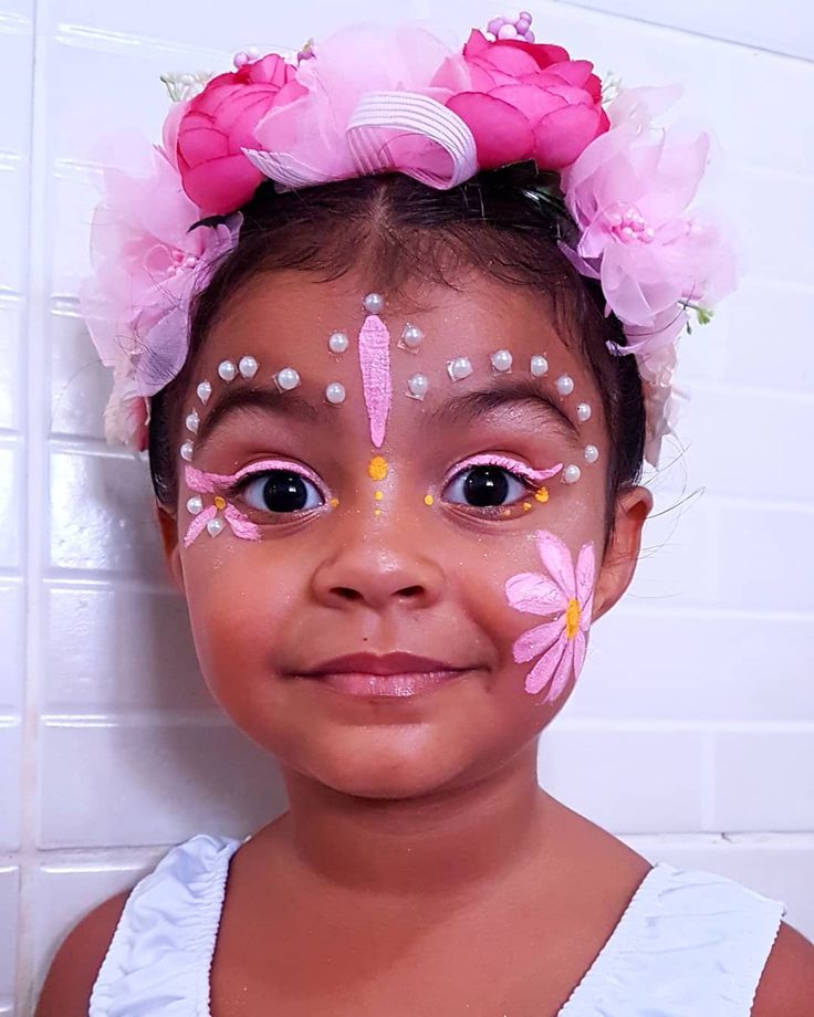 pintura facial infantil simples