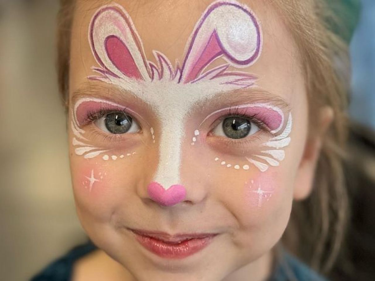 pintura facial infantil simples