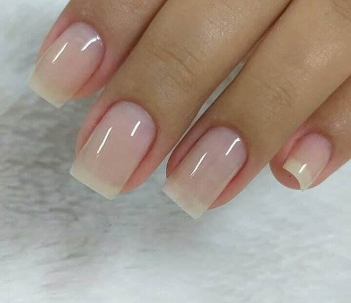 unhas em gel sem parecer postiça