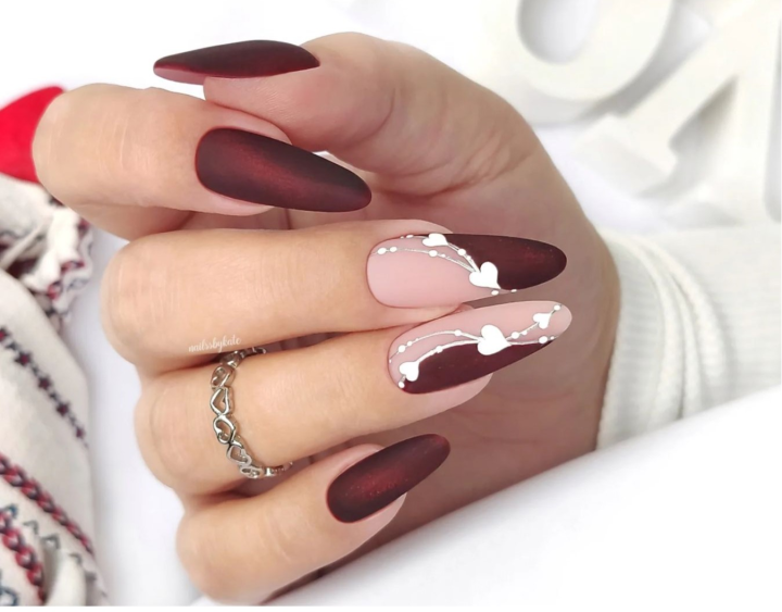unhas decoradas ombré