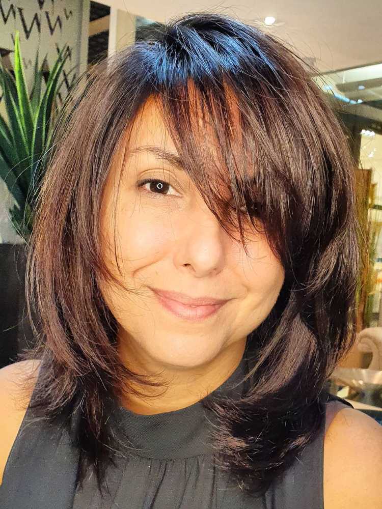 franja que emagrece o rosto