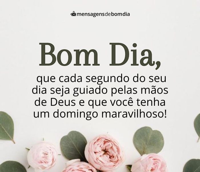 frases curtas domingo abençoado whatsapp