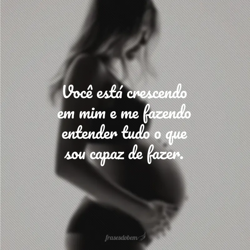 mensagens para bebê na barriga