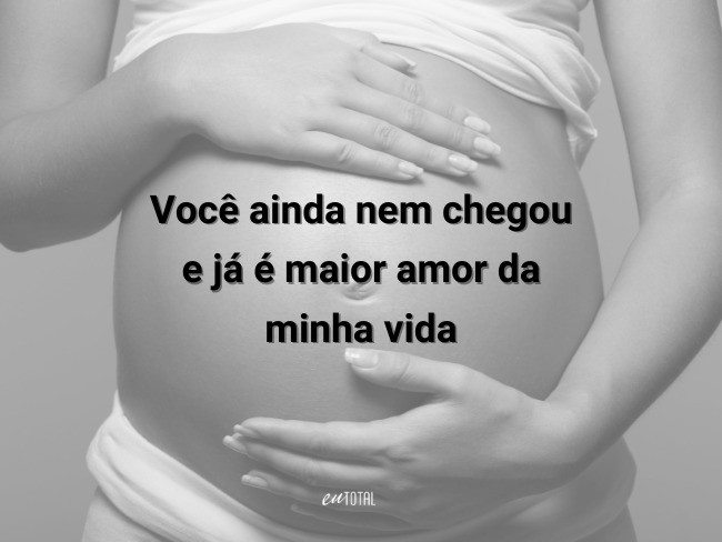 textos para o bebê na barriga