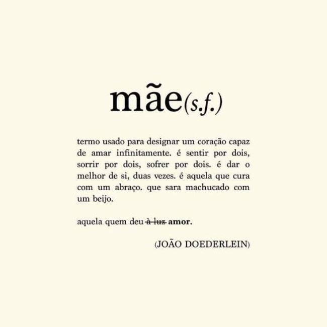 mensagens para mãe