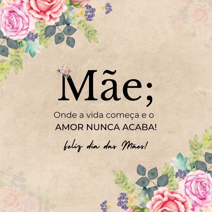 mensagens curtas dia das mães
