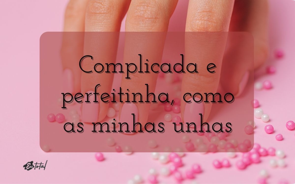 unhas vermelhas confiança