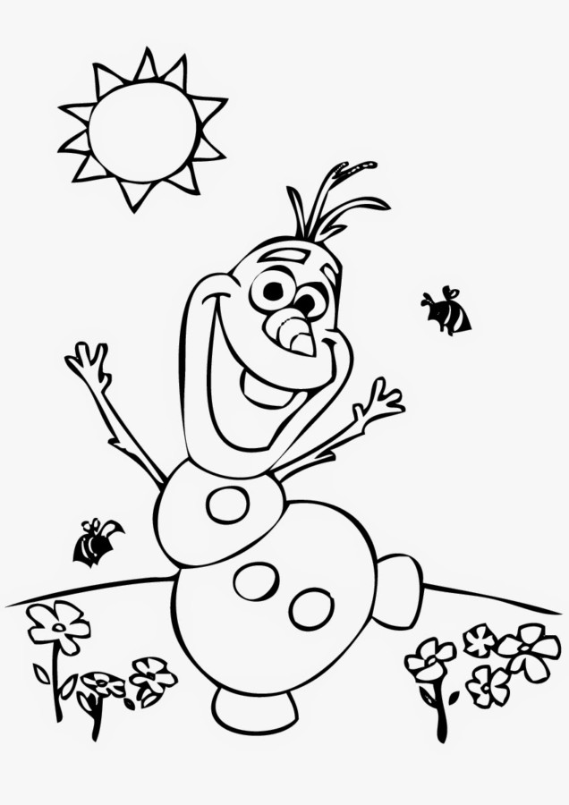 desenhos frozen para colorir