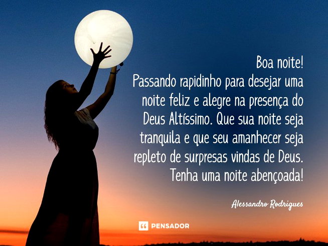 textos de boa noite para reflexão e gratidão