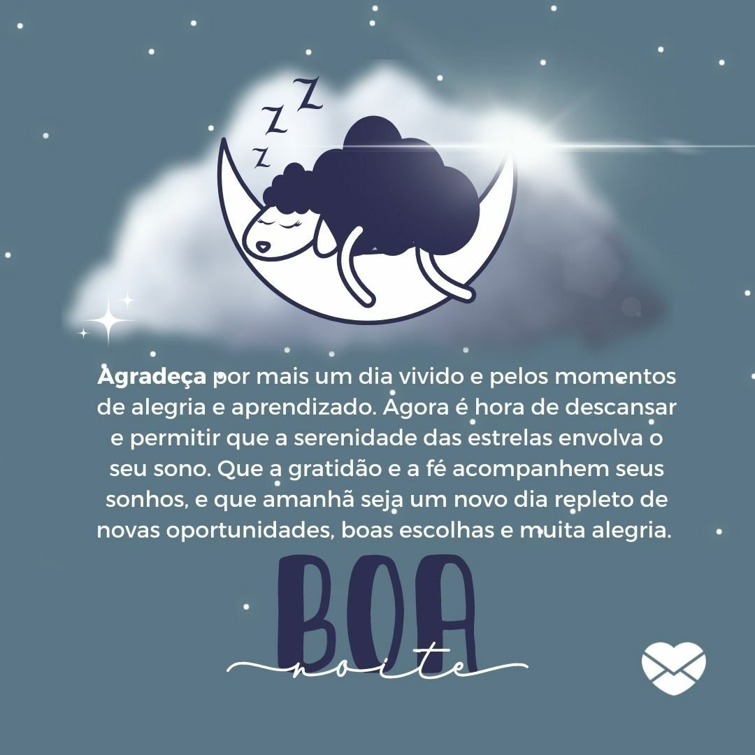 como agradecer pelo dia antes de dormir