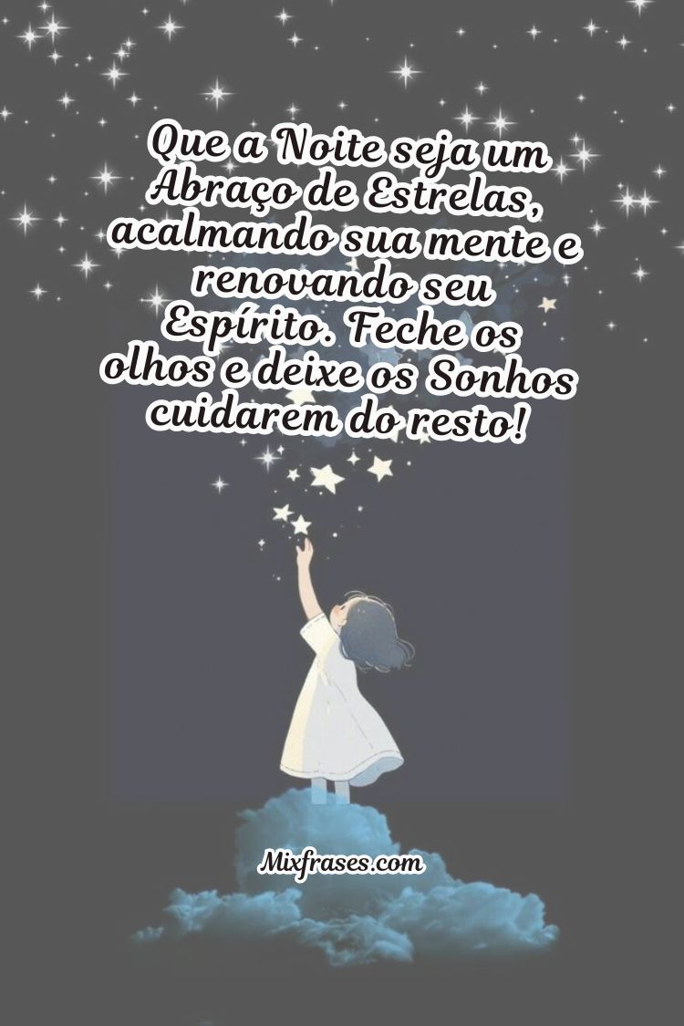 boa noite com gratidão a Deus frases