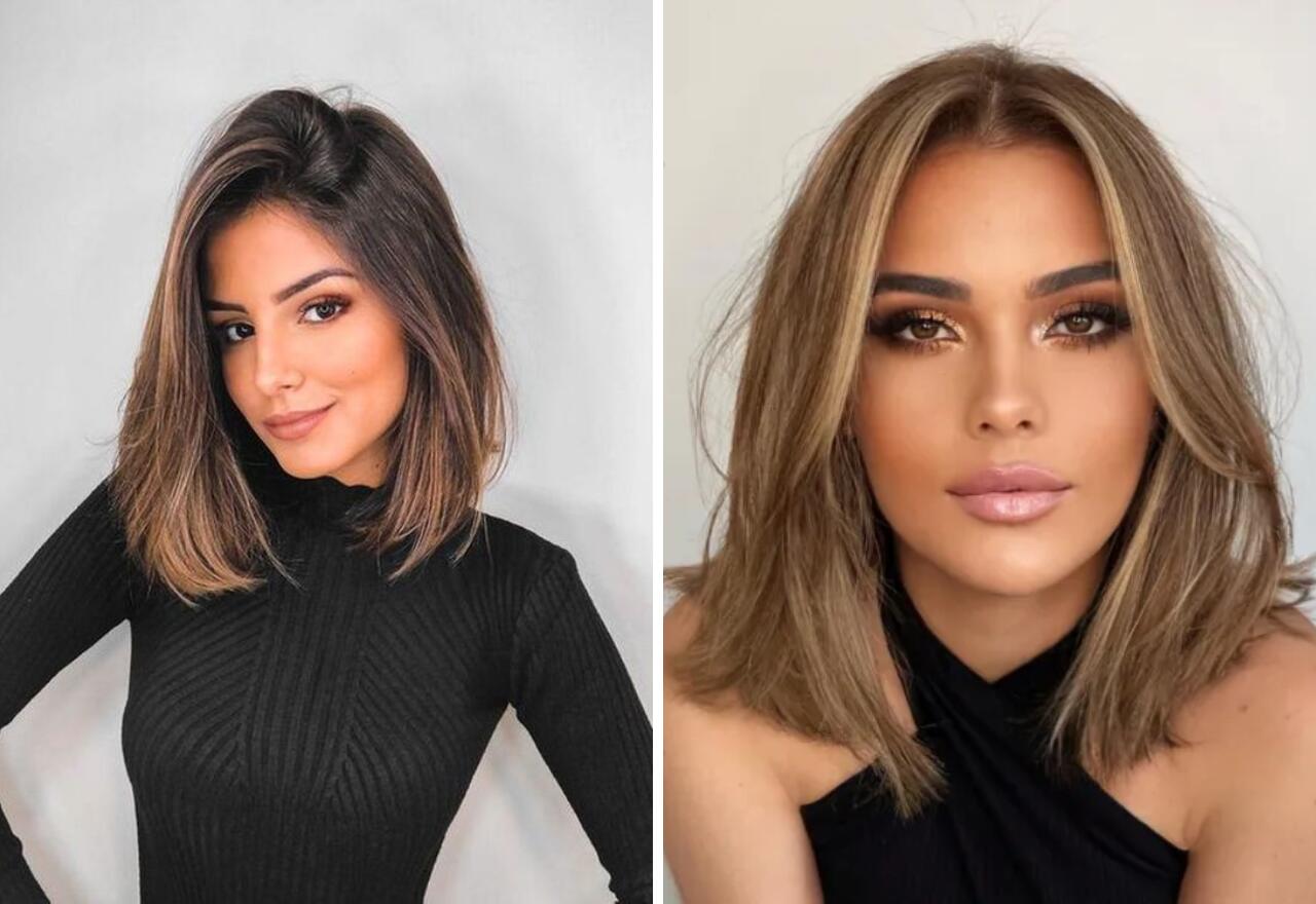 transformação visual corte de cabelo