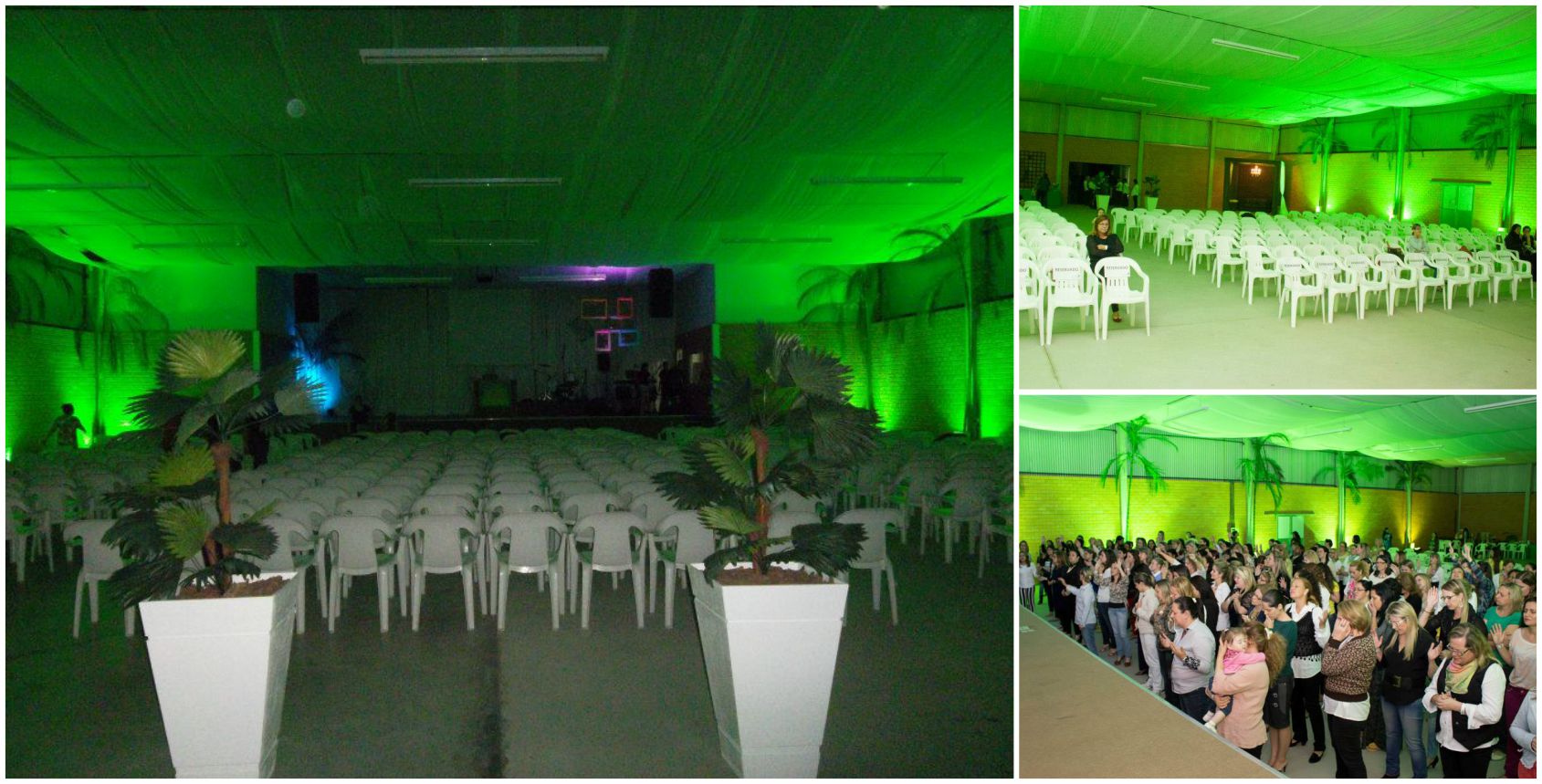 ideias decoração culto jovem igreja