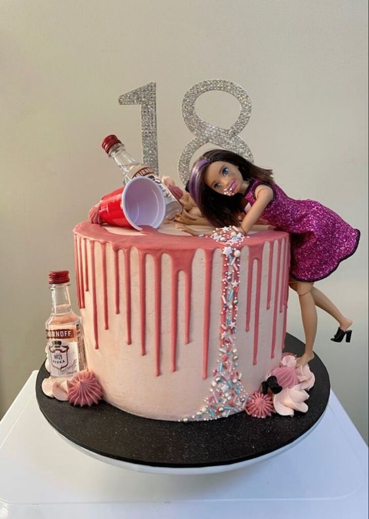 poses com bolo de aniversário