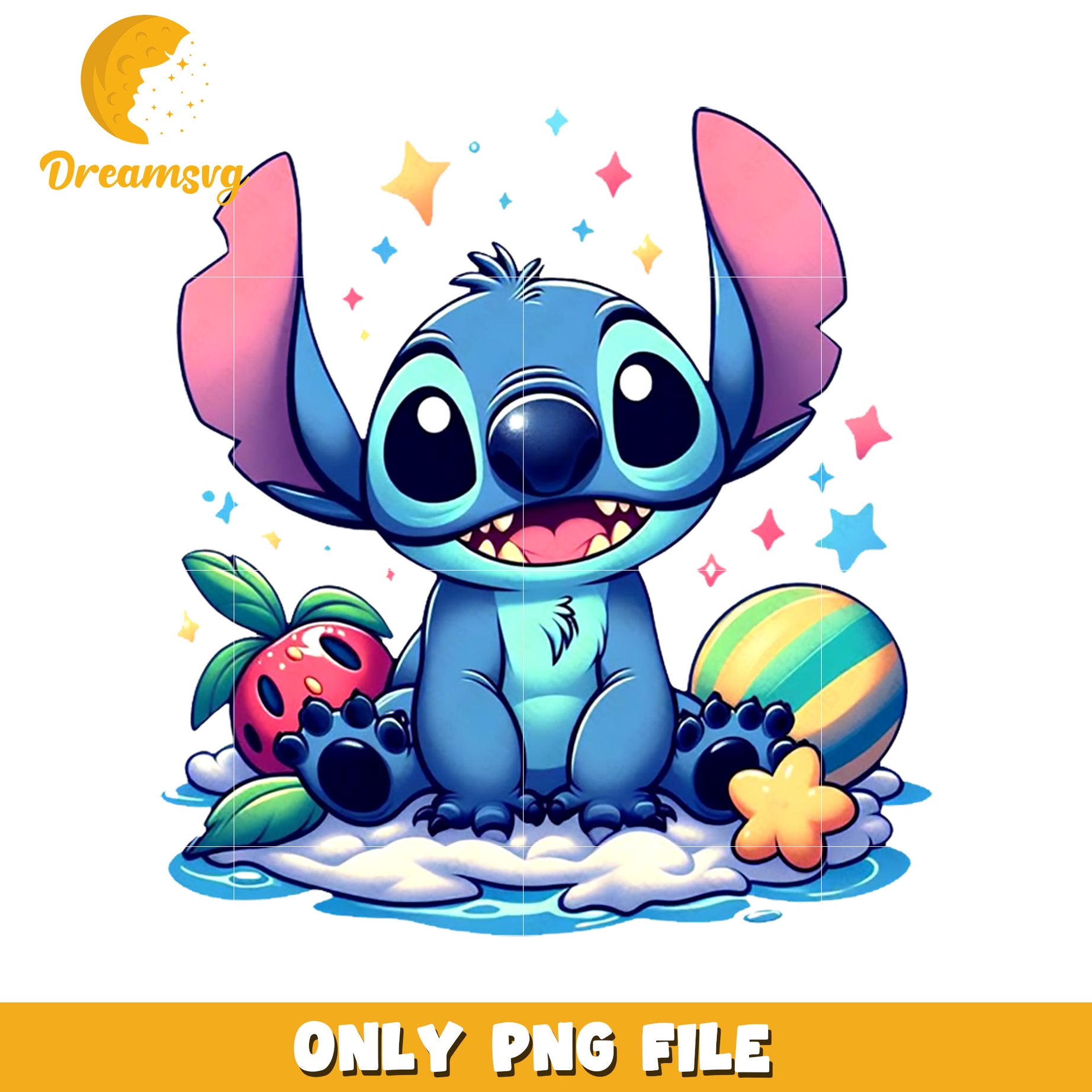 stitch vetor png