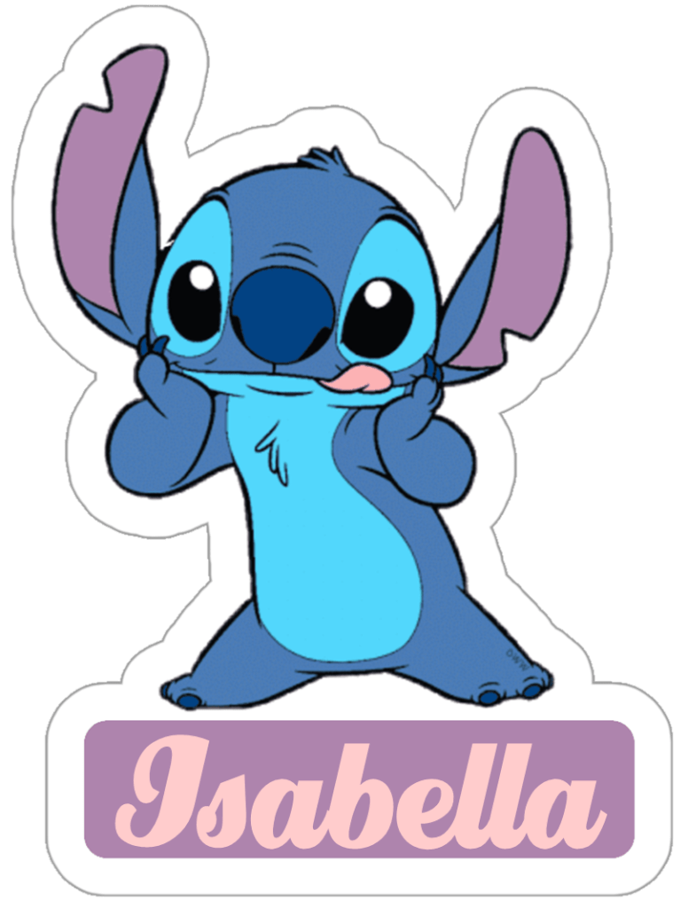 stitch para sublimação png