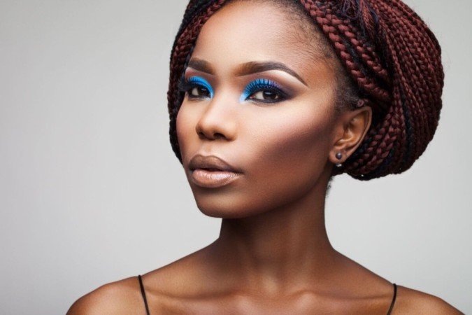 blush para pele negra