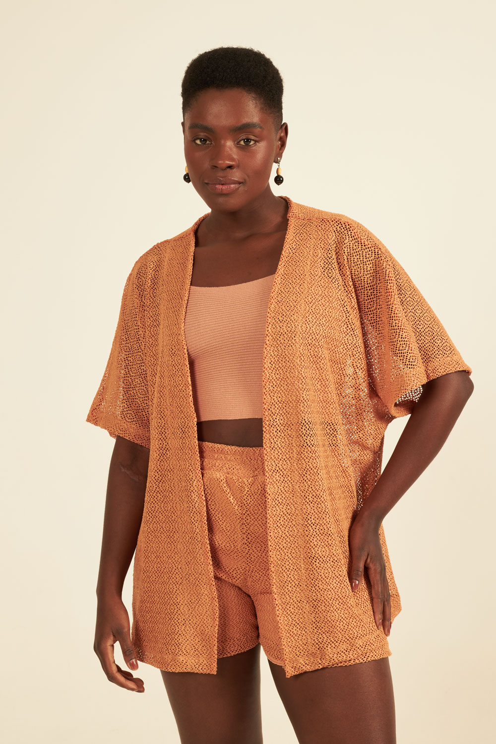 receita kimono de crochê