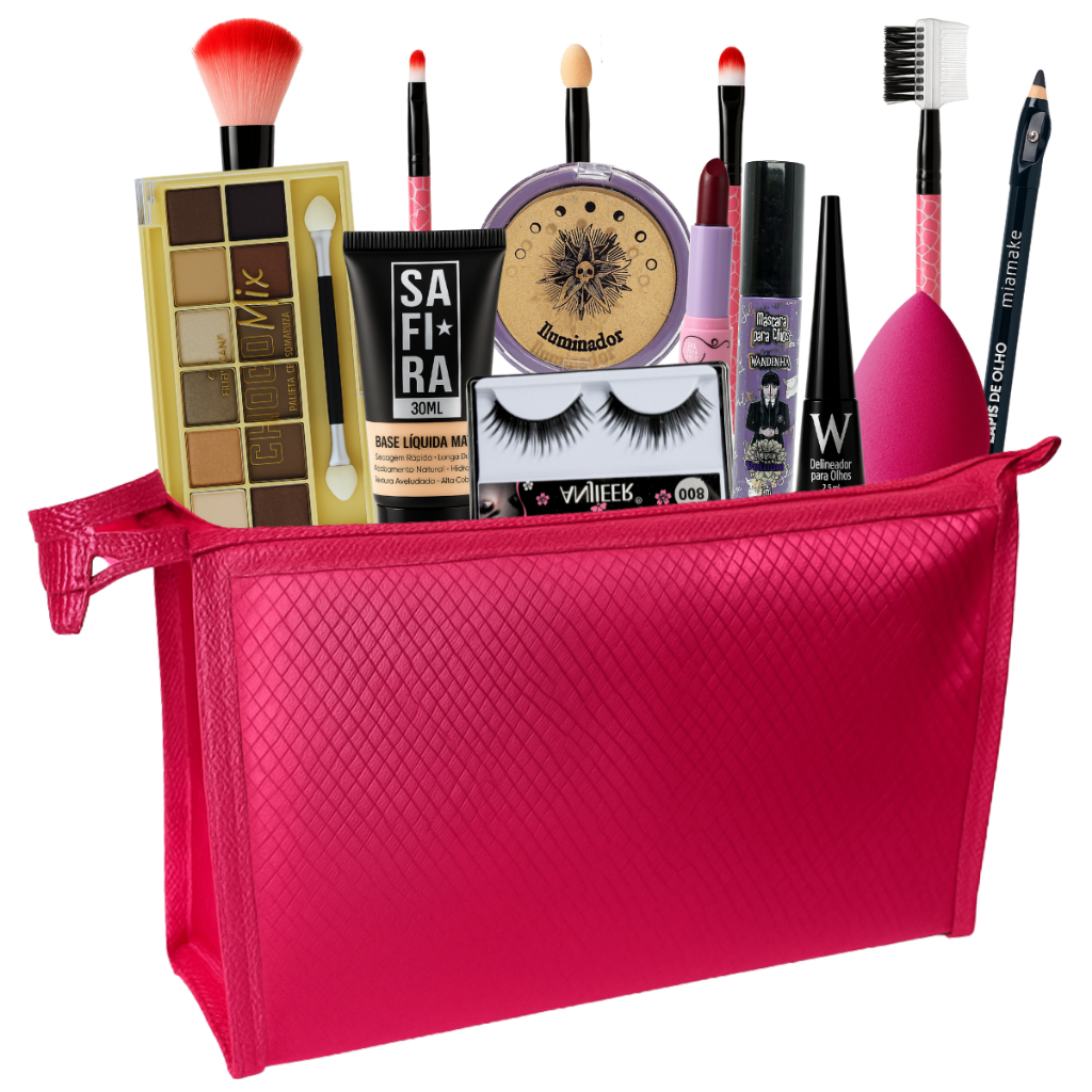 necessaire maquiagem viagem
