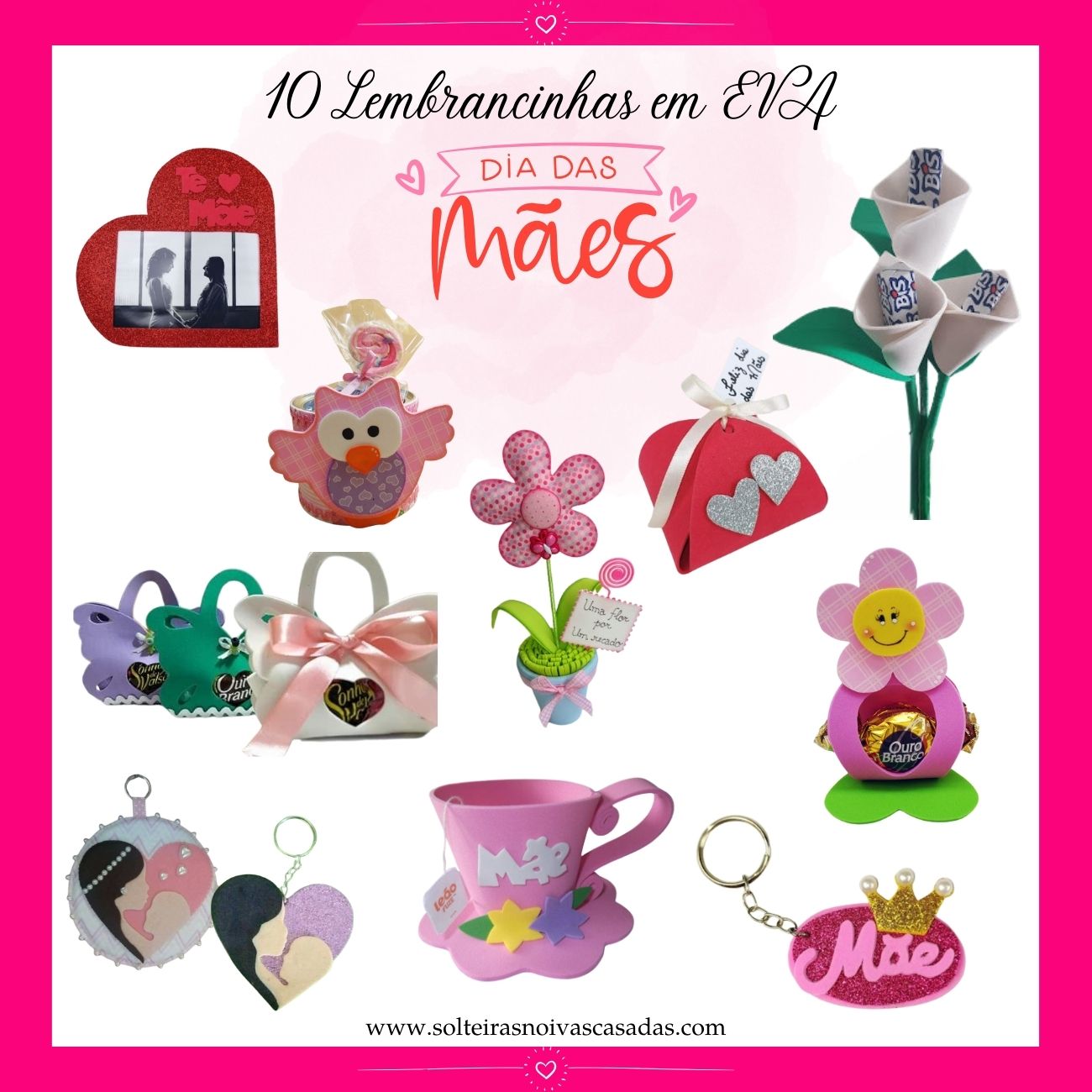 lembrancinhas dia das mães DIY